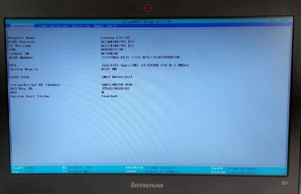 Pantalla IVO M133NWN1. 13,3", 30 pines. Lenovo thinkpad E31-80 y otros - Imagen 3