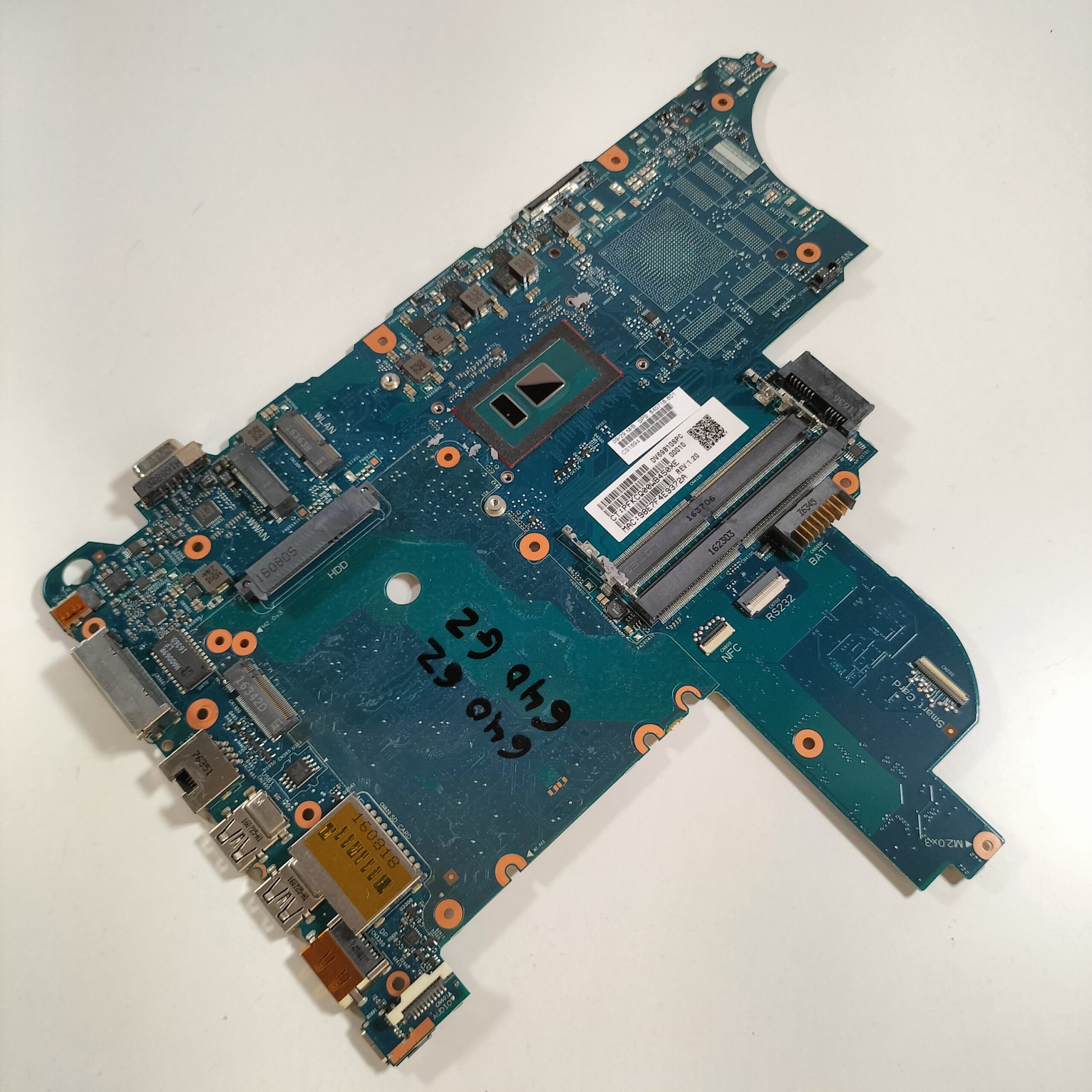 Placa Madre HP ProBook 640 G2 CIRCUS-6050A2723701-MB-A02 i5-6200
