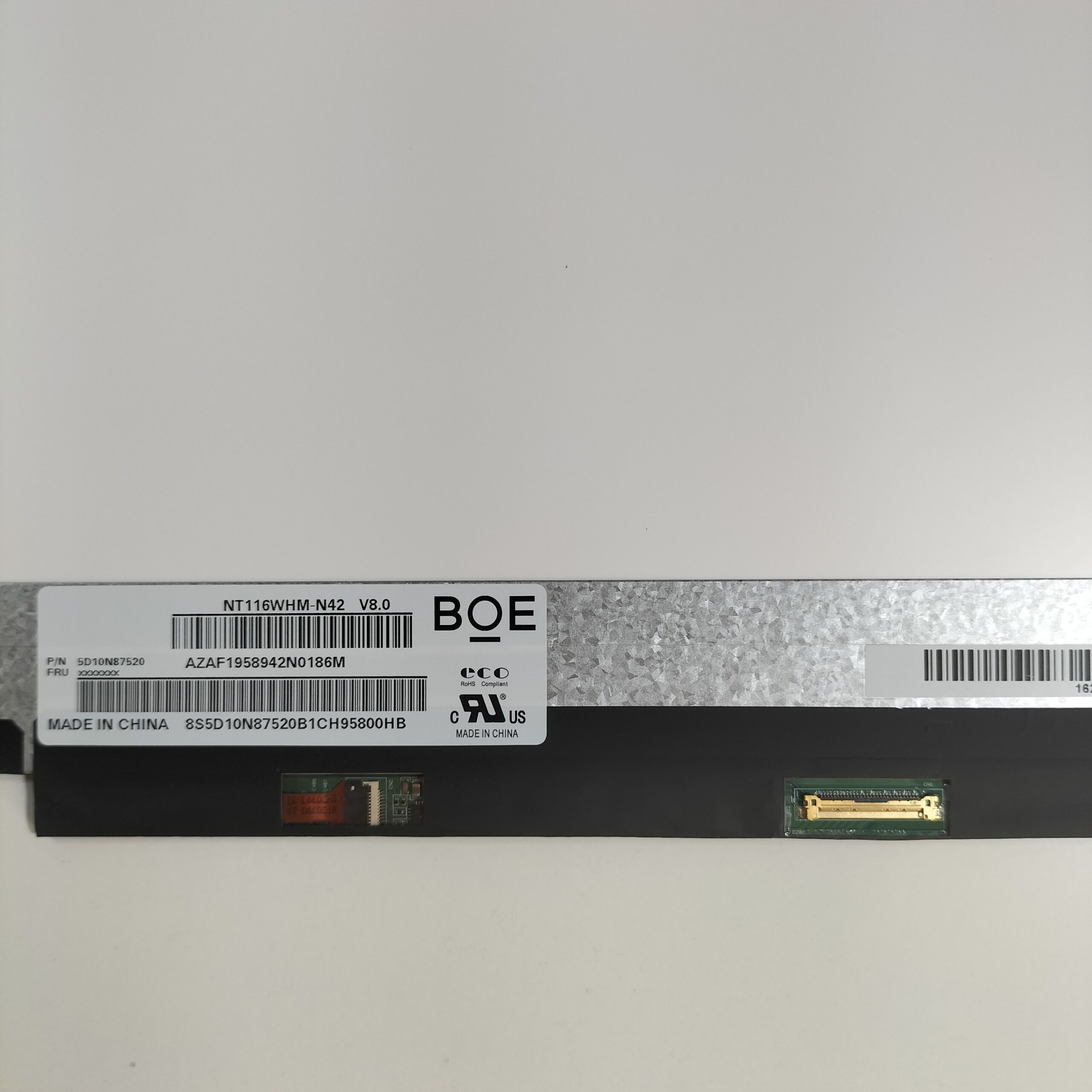 Pantalla Portátil BOE NT116WHM-N42 Mate. 11,6" 30 Pin 1366x768 - Imagen 2