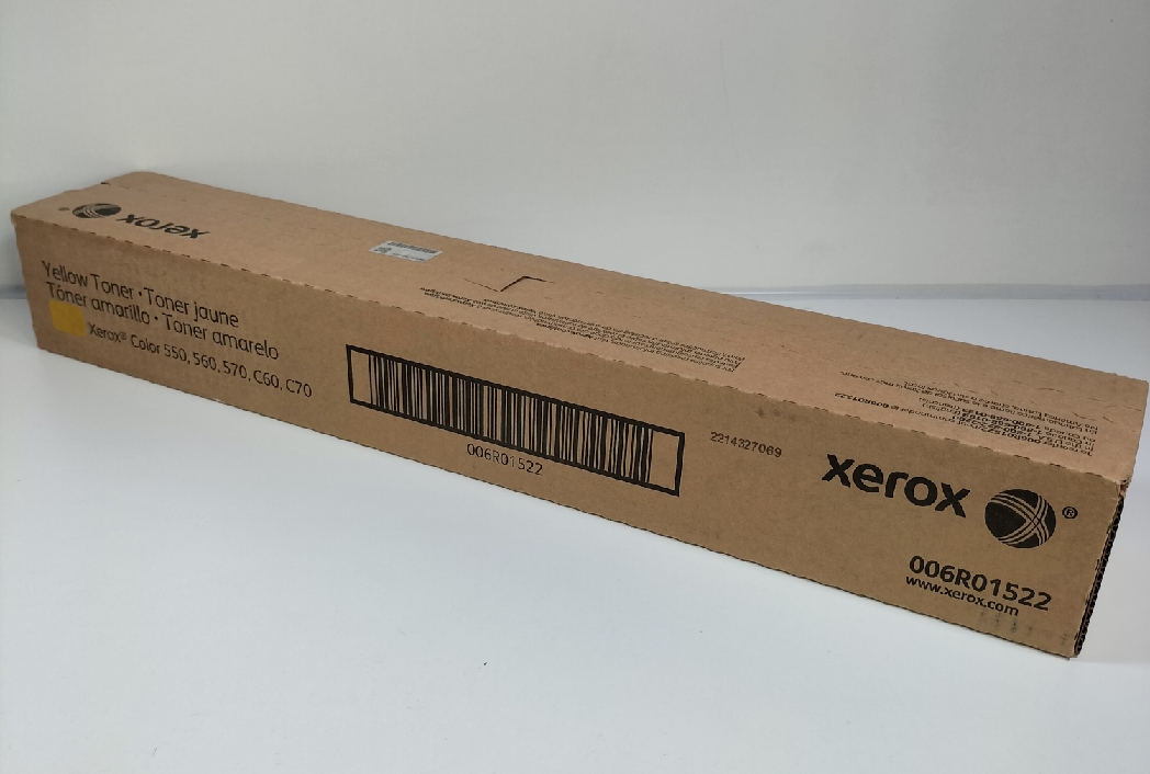 Tóner original XEROX 006R01522 Amarillo. Sellado de fábrica