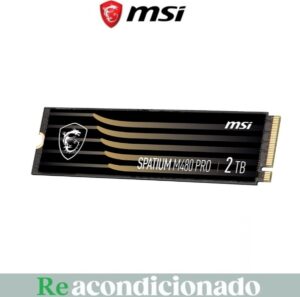 MSI SPATIUM M480 PRO S78-440Q600-P83. SSD NVMe 1.4 2TB-universovyoleta.es
