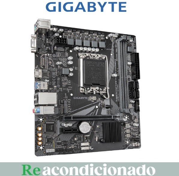 Placa madre GIGABYTE H610M H V3 1700 mATX DDR4-universovyoleta.es