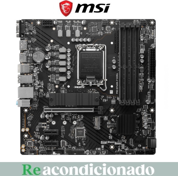 Placa madre MSI PRO B760M-P 1700 DDR4-universovyoleta.es