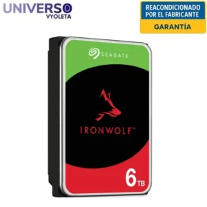 Disco duro Seagate ST6000VN006 IronWolf. Disco duro HDD reacondicionado con garantía universovyoleta.es
