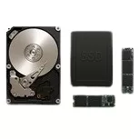 almacenamiento. Discos duros, ssd, m.2