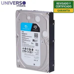 Disco duro Seagate ST10000VE0008 10TB SATA videovigilancia. HDD reacondicionado con garantía universovyoleta.es