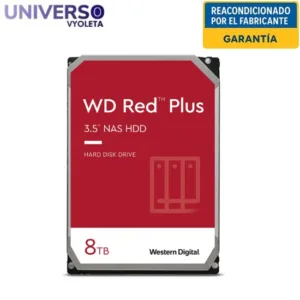 Disco duro WD WD80EFPX 8TB para NAS-universovyoleta.es. Disco duro reacondicionado por el fabricante con garantía