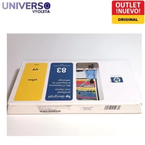 HP 83 C4963A amarillo original. cabezal y limpiador