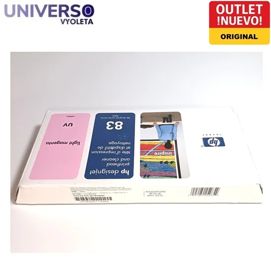 HP 83 C4965A light magenta original. cabezal y limpiador.