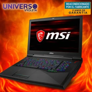 Portátil MSI GT75 TITAN 8RG-254XES i7-8750H 16GB DDR4. Gaming reacondicionado con 2 años de garantía universovyoleta.es