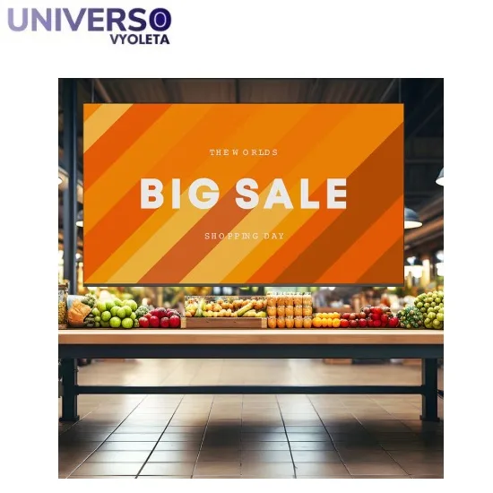 Monitor Newline STV-4324P 43" Android Wifi Publicidad interior - Imagen 2