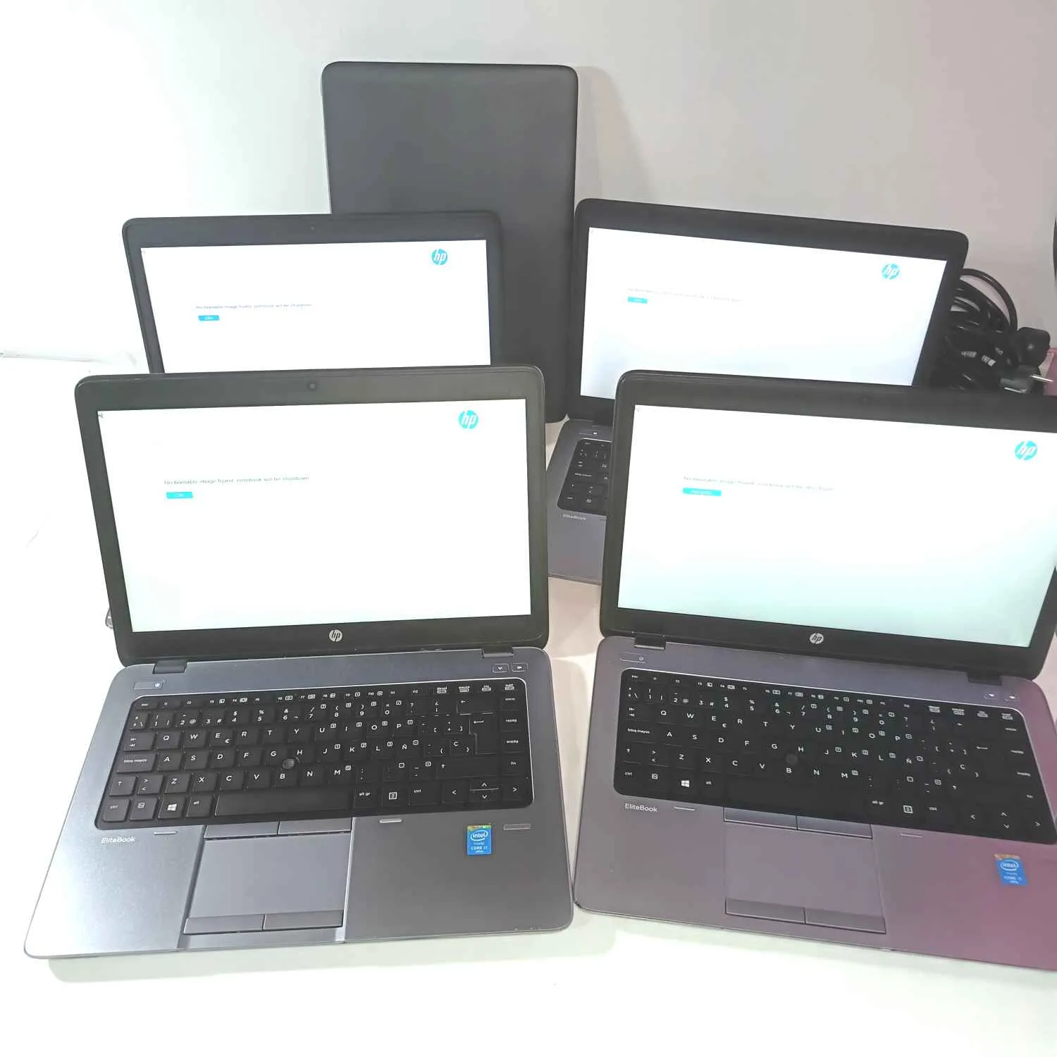 LOTE 5 HP EliteBook 840 G1. i7-4600U, 8GB RAM, Cargador - Imagen 2