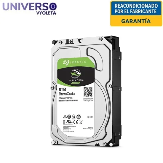 Disco duro Seagate BarraCuda ST6000DM003 6TB 3.5" SATA3
