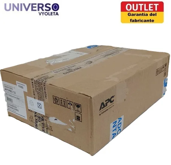 Recambio cartucho baterías APC 133 APCRBC133