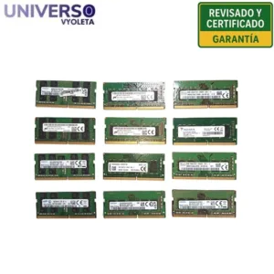 Lote 12 RAM DDR4 8GB y 16GB. Total 80GB. Para portátil