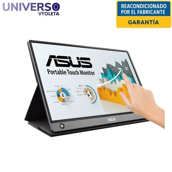 Monitor ASUS MB16AMT 15,6″ FHD Táctil Multi-Touch Gris