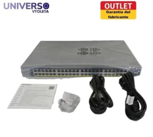 Switch Netgear GS752TP-300EUS Smart Gigabit Ethernet de 52 puertos y SFP