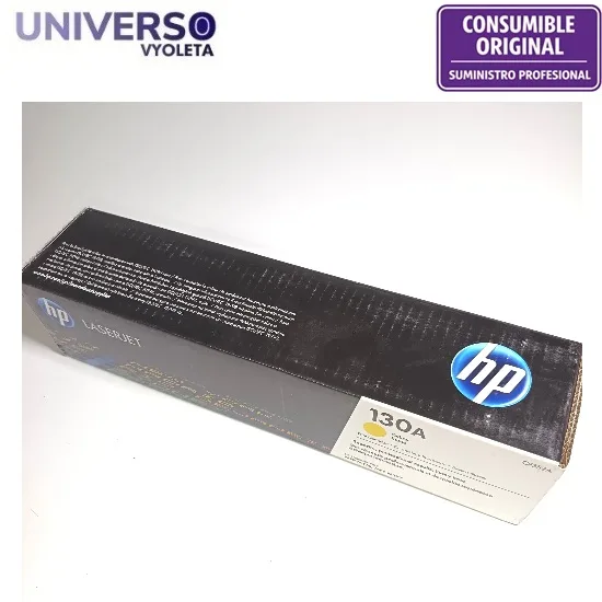 Cartucho de Tóner original HP 130A CF352A Amarillo