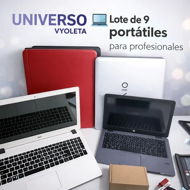 Lote portátiles 9 Portátiles económicos. Para reventa
