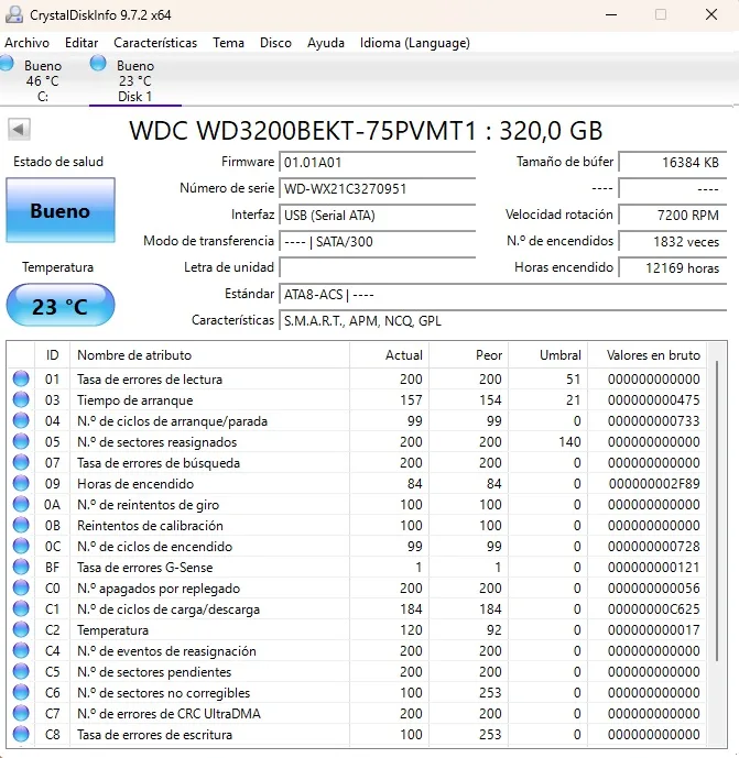 HHD Disco duro 320GB (7), 160GB (1), 80GB (2) 2.5 SATA. Portátil consolas - Imagen 4