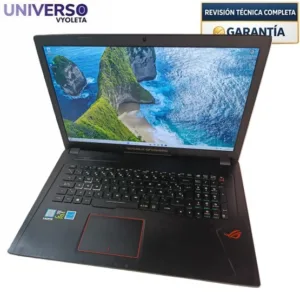 Portátil gaming ASUS ROG GL753VD-GC017T, i7 7700HQ, 16GB RAM, SSD 250GB