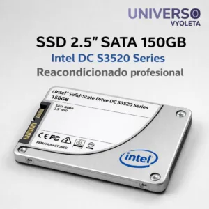 SSD 2.5 SATA 150GB Intel DC S3520 Series. Reacondicionado