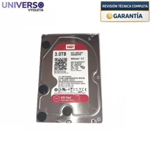 HDD 3TB WD Red WD30EFRX-68EUZN0. Ideal NAS. 47.154 horas