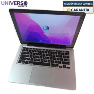 Portátil MacBook Pro A1278 Mediados 2012, i7, 16GB RAM, 500GB SSD SATA, 13