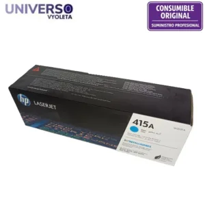Toner Original HP 415A W2031A cian. LaserJet Pro y Enterprise