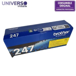 Toner Original Brother TN247Y amarillo. Para HL DCP y MFC