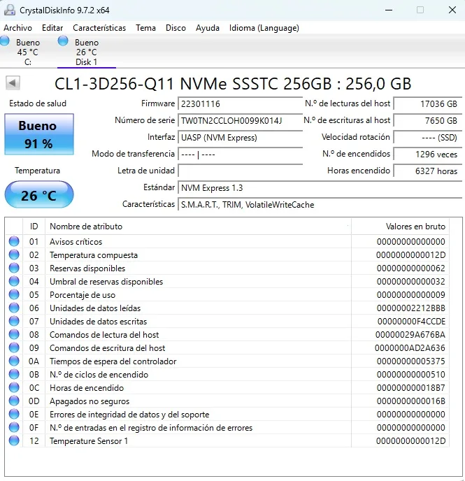 Lote 6 SSD 256GB. Formato M.2 2230 NVMe 1.2 y 1.3. Toshiba, Lite-on - Imagen 4