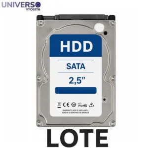 Lote 2 HDD 2.5 SATA 1TB Thin. Salud Bueno. Para portátil consola