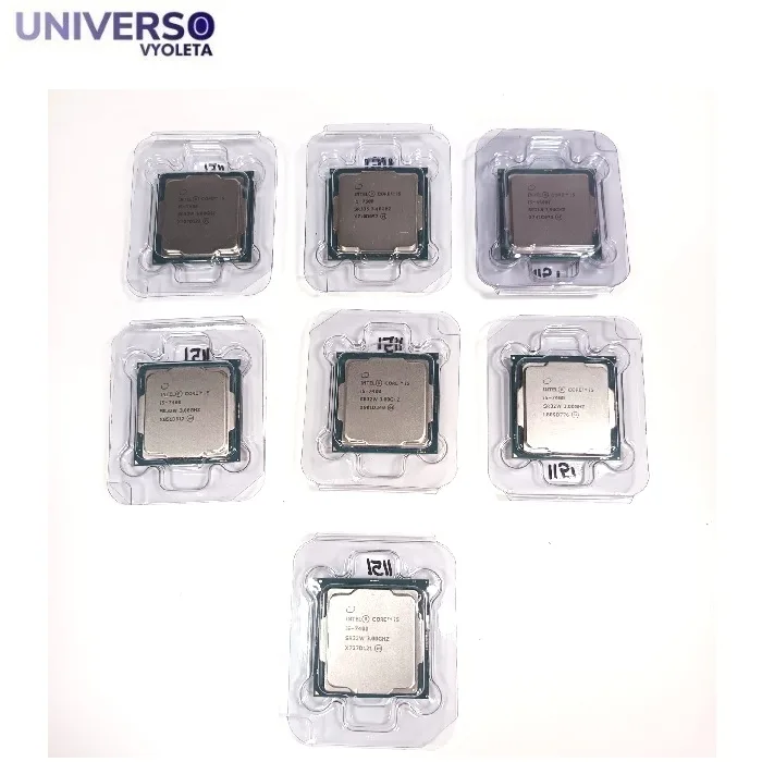 LOTE X 7 Procesador CPU intel core i5-7400 (5) , i5-7500 (1), i5-6500T (1). LGA1151