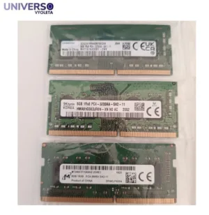 Lote x 3 Módulos RAM 8GB DDR4, para portátil. Total 24GB. SKU: UV-276127