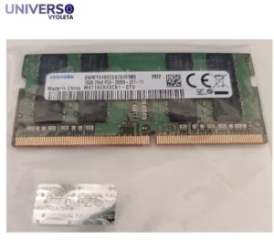 Módulo RAM 16GB DDR4 2Rx8 PC4-2666V, para portátil. SKU: UV-276126