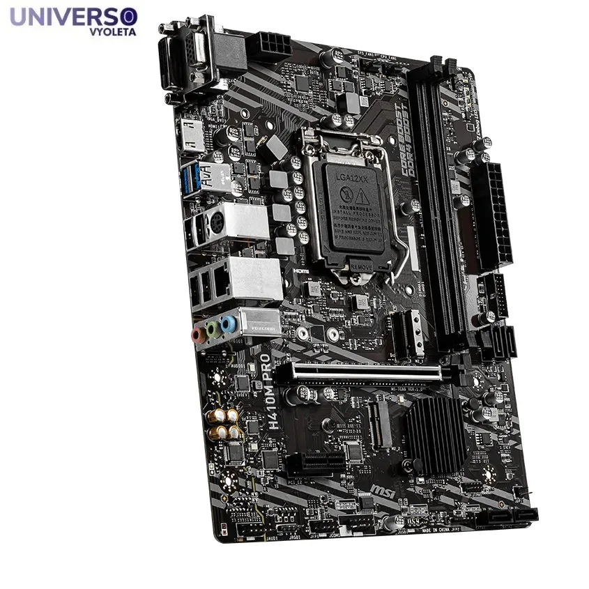 Placa base MSI H410M PRO. LGA1200, 2 X DDR4