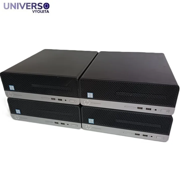 LOTE 4 PCs HP Prodesk 400 G4 SFF. i5-7500, 8GB DDR4. Barebone