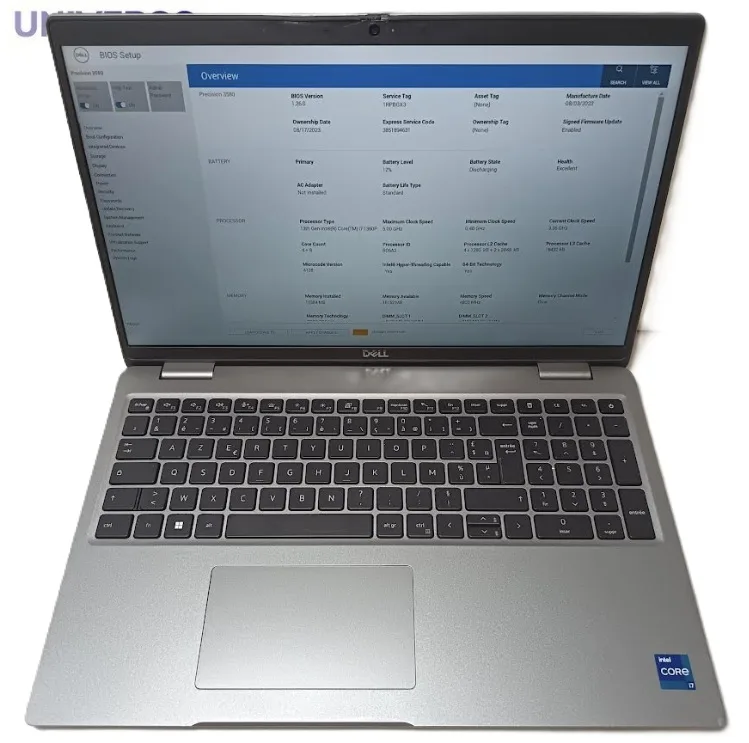 Dell Precision 3580, i7-1360P, 16GB RAM, SSD 512GB M.2 NVMe, 15,6"