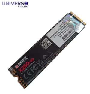 SSD M.2 SATA 2280 512GB. EMTEC X250. Salud 100%