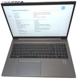 HP ZBook Firefly 15 G7, i7-10510U, 16GB RAM, SSD 512GB M.2 NVMe, 15,6"