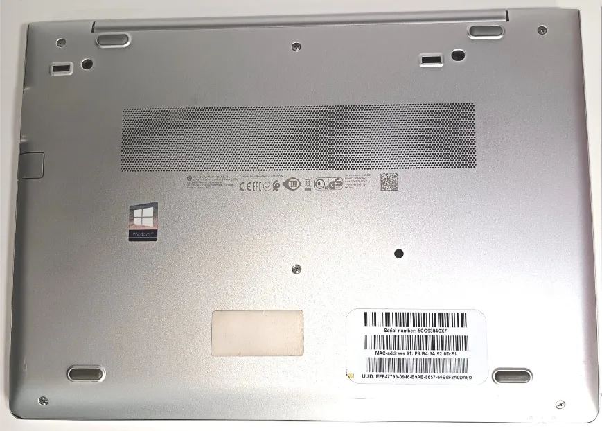 Portátil HP EliteBook 840 G5, i5-8350U, 8GB RAM, 256GB M.2 SATA, 14" - Imagen 3
