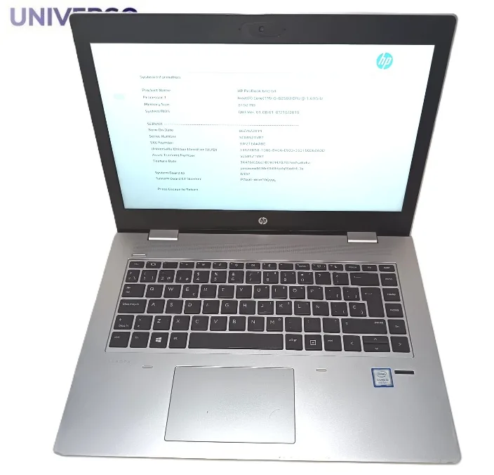 Lote x 2 HP ProBook 640 G4, i5-8250U, 8GB RAM, 14" - Imagen 2
