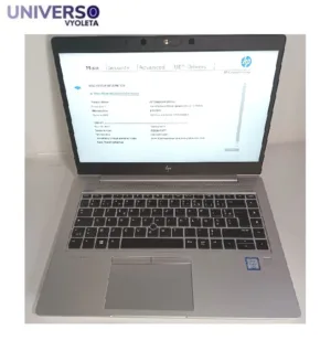 Portátil HP EliteBook 840 G5, i5-8350U, 8GB RAM, 256GB M.2 SATA, 14"