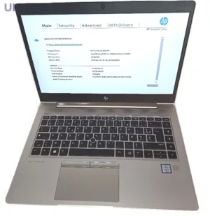 Portátil HP EliteBook 840 G5, i5-7200U, 8GB RAM, 256GB M.2 SATA, 14"