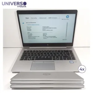 Lote 4 x HP EliteBook 840 G6, i5-8365U, SSD 512GB, 8GB RAM, 14"