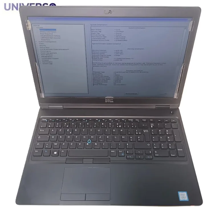 Dell Latitude 5591, i5-8400H, 8GB RAM, 15,6"