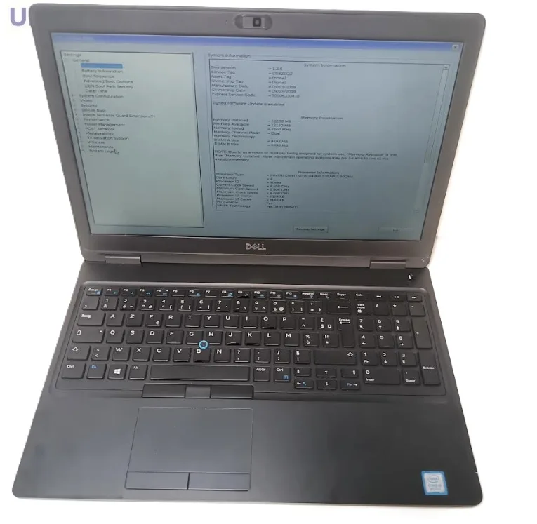 Dell Latitude 5591, i5-8400H, 12GB RAM, 15,6"
