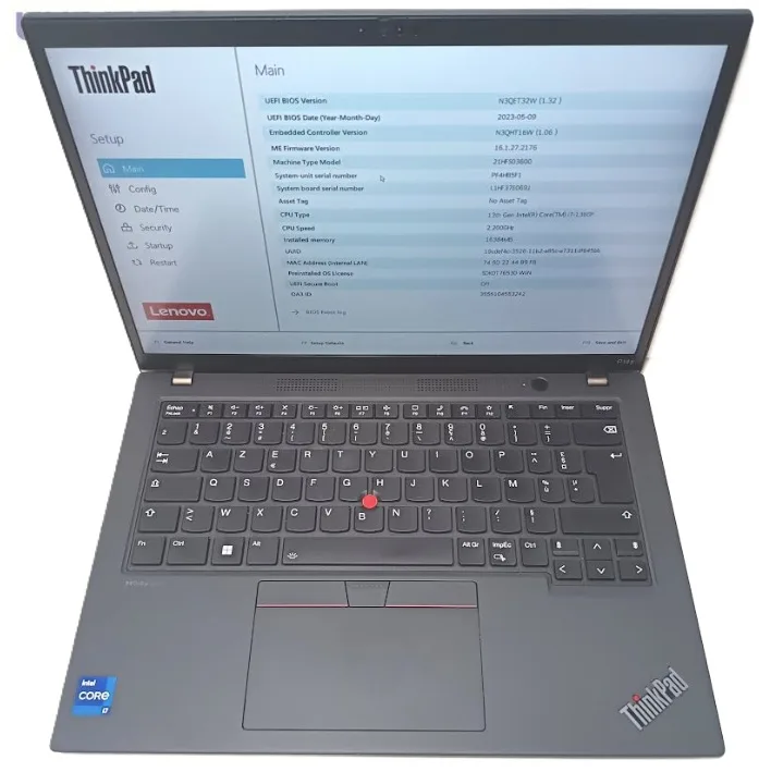 Lenovo ThinkPad P14s Gen 4, i7-1360P, 16GB RAM, SSD 512GB M.2 NVMe, 14"