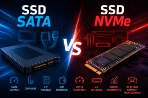 SSD SATA vs NVMe: ¿Cuál Elegir para tu PC en 2026?