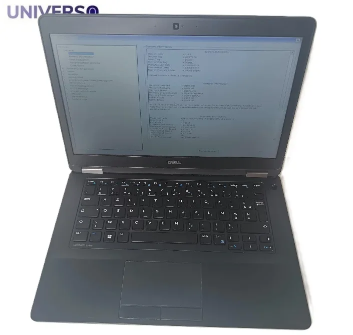 Dell E5470. i5-6300U, 8GB RAM, SSD 2.5 256GB, 14"